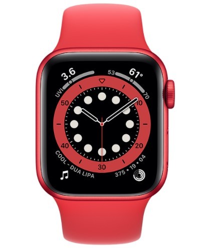 Умные часы Apple Watch Series 6 Aluminium, 40 мм, Красный детальное изображение - 2