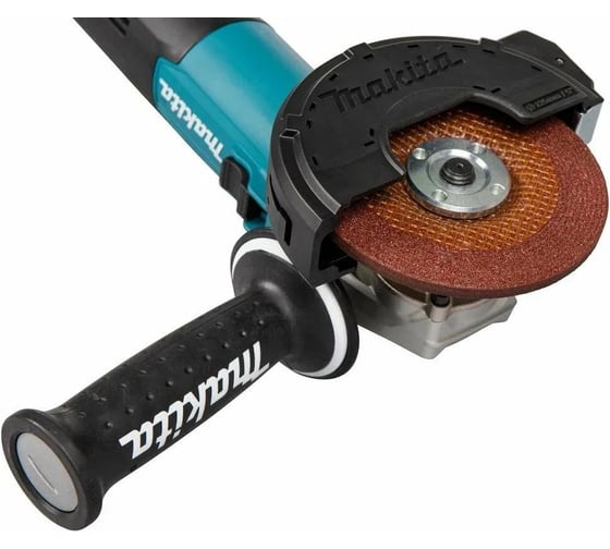 Углошлифовальная машина Makita, SJSII, AFT, плавный пуск, поддержание оборотов под нагрузкой GA5092X01, 125 мм, 11500 об/мин, 1900 Вт детальное изображение - 3