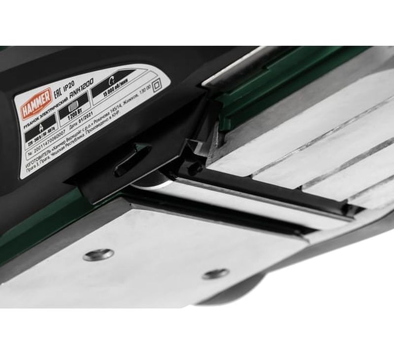 Электрический рубанок Hammer RNK1200 36156, 1200 Вт,  Зеленый детальное изображение - 5