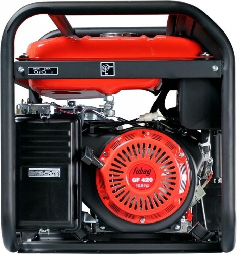 Генератор бензиновый FUBAG BS 6600 A ES 646281, 6 кВт, Красный детальное изображение - 3