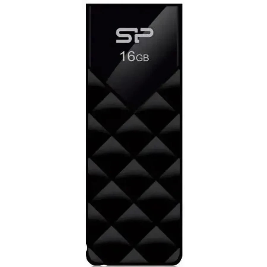 USB Flash накопитель Silicon Power Blaze B03 (SP016 ГБUF3B03V1K) 16 ГБ, черный детальное изображение - 1
