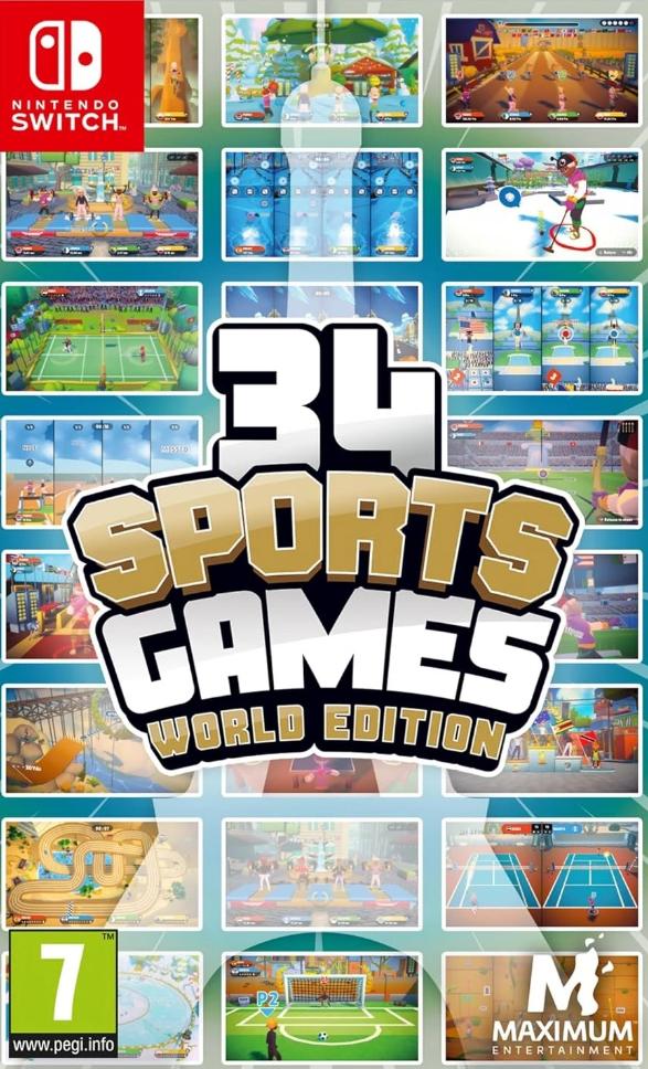 Игра 34 Sports Games World Edition для Nintendo Switch детальное изображение - 1