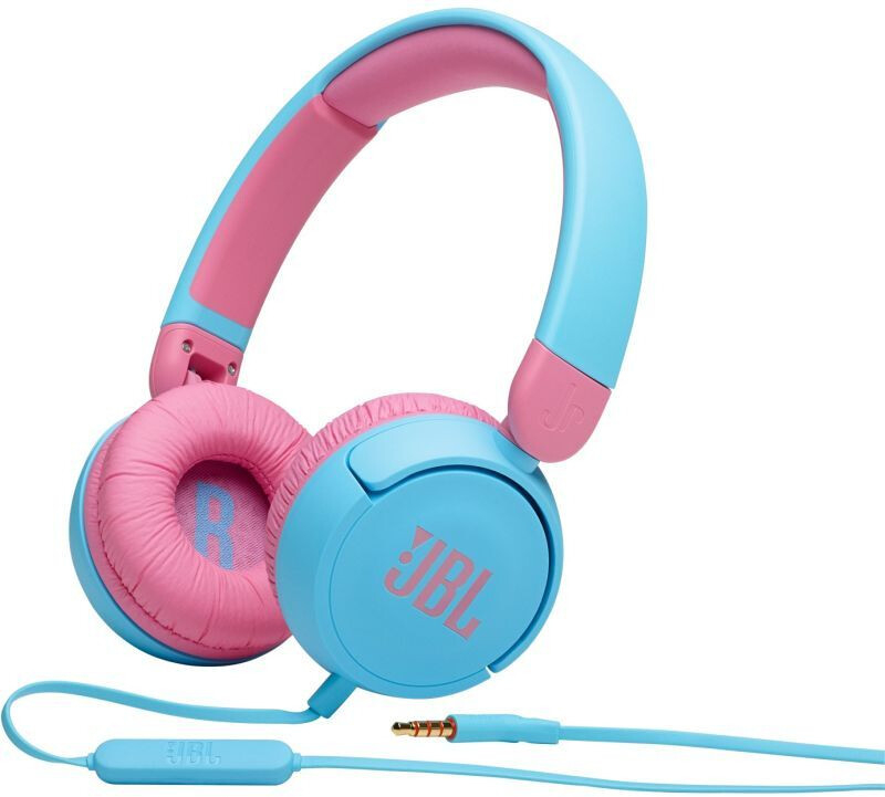 Беспроводные детские наушники JBL JR310 Kids, Голубой детальное изображение - 2