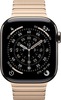 Умные часы Apple Watch Series 11 46 мм, Natural Titanium Case with Gold Link Bracelet, GPS + Cellular, Серебристый/Золотой вариант - 2