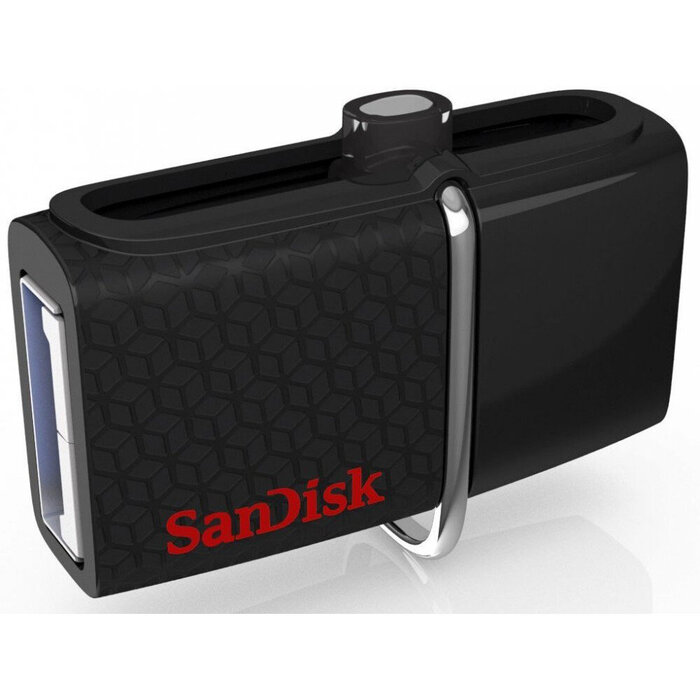 USB Flash накопитель SanDisk Ultra Dual (SDDD2-064G-G46) 64 ГБ, черный №3