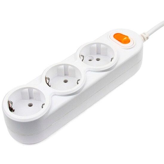 Сетевой удлинитель Power Cube PC-1-3, 3 м, Белый детальное изображение - 1
