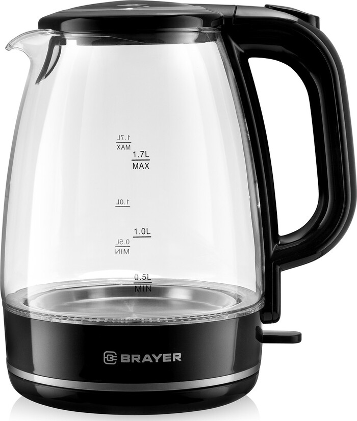 Электрический чайник Brayer BR1030BK 1.7 л, Черный №1