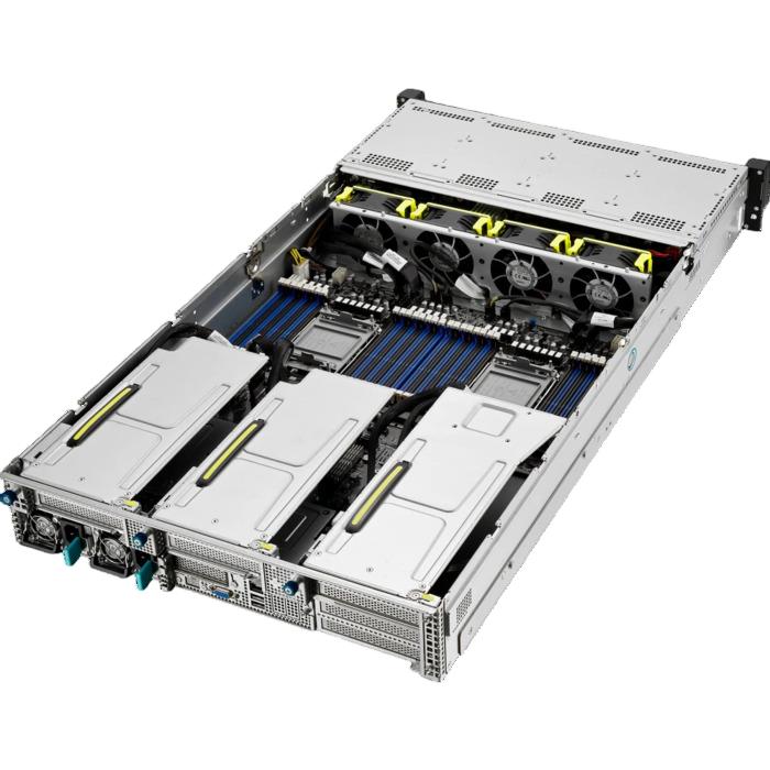 Серверная платформа ASUS RS720-E10-RS12, 2400 Вт детальное изображение - 4