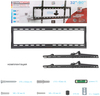 Кронштейн ARM MEDIA STEEL-2, 32-90", Черный вариант - 4