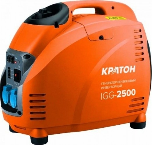 Генератор бензиновый Кратон IGG-2500 3 08 04 019, 2.3 кВт, Оранжевый детальное изображение - 1