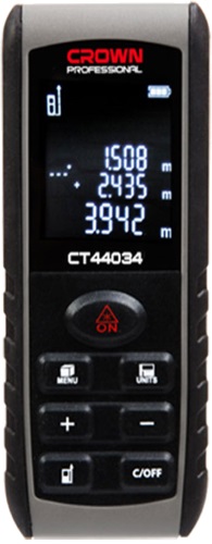Лазерный дальномер Crown CT44034  детальное изображение - 1