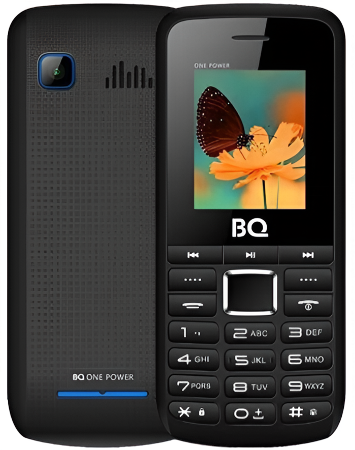 Мобильный телефон BQ 1846 One Power, 32 Мб, Черный/Синий, Dual mini-SIM №4