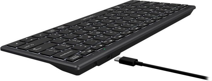 Клавиатура A4Tech Fstyler FX61, Серый №5
