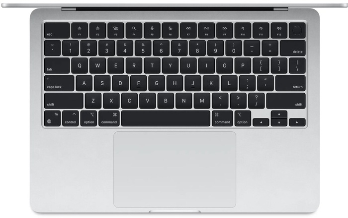 Ноутбук Apple MacBook Air 13 2024, RAM 16 ГБ, Silver, SSD 1 ТБ, Apple graphics 10-core детальное изображение - 2