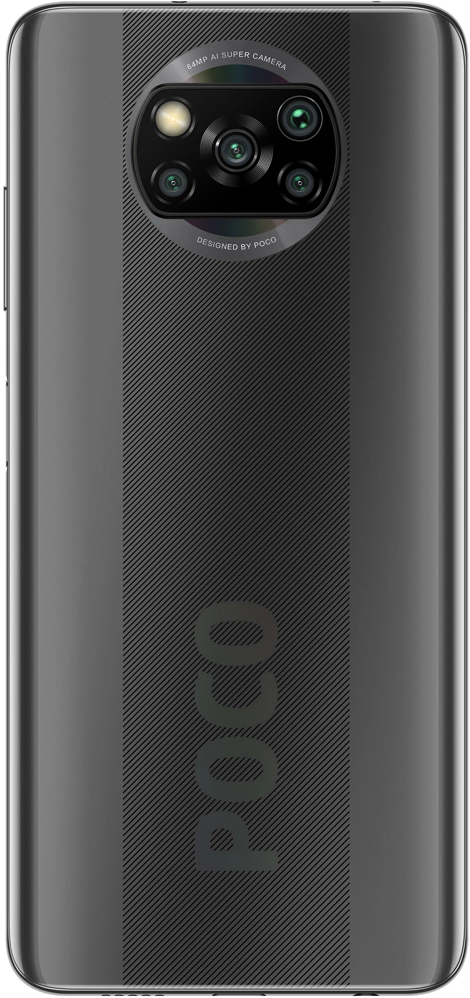 Смартфон Xiaomi POCO X3 128 ГБ, Серый сумрак, Dual nano SIM детальное изображение - 5