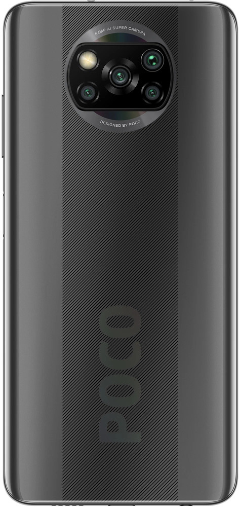 Смартфон Xiaomi POCO X3 128 ГБ, Серый сумрак, Dual nano SIM №5