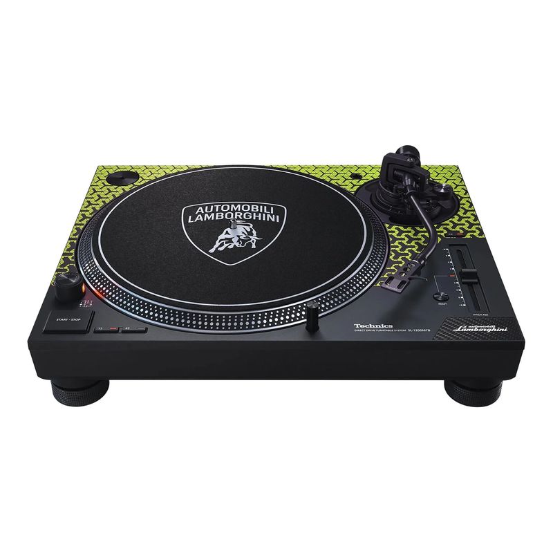 Проигрыватель винила Technics SL-1200M7PED Lamborghini, Зеленый детальное изображение - 3