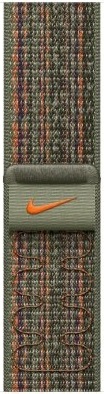 Умные часы Apple Watch Series 9 Pink Aluminum Case GPS + Cellular with Nike Sport Band Sequoia/Orange, 41 mm, Секвойя/Оранжевый детальное изображение - 3