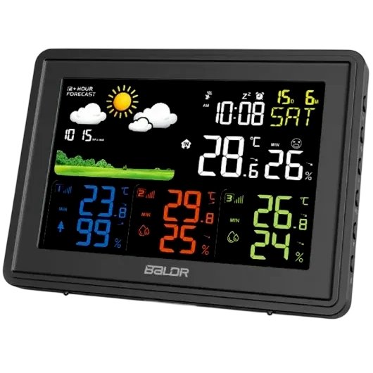 Метеостанция BALDR B0359WST4H4PR, Черный детальное изображение - 3