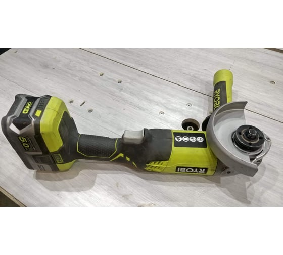 Аккумуляторная угловая шлифмашина Ryobi ONE+ R18AG-0 5133001903, 115 мм, 7500 об/мин детальное изображение - 22