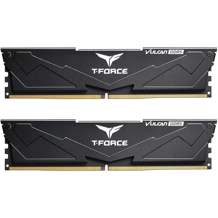 Оперативная память Team T-Force Vulcan DDR5 6000MHz, FLBD532G6000HC38ADC01, 2x16 Гб KIT, 32 Гб №1