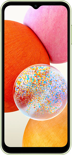 Смартфон Samsung Galaxy A14 64 ГБ, Светло-зеленый, Dual nano SIM детальное изображение - 3