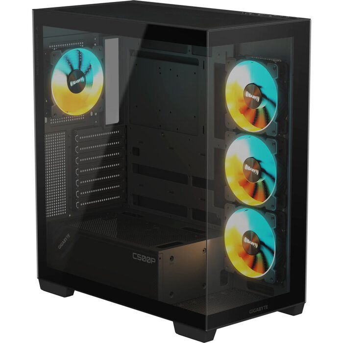 Корпус Gigabyte C500 PANORAMIC STEALTH, Черный №5