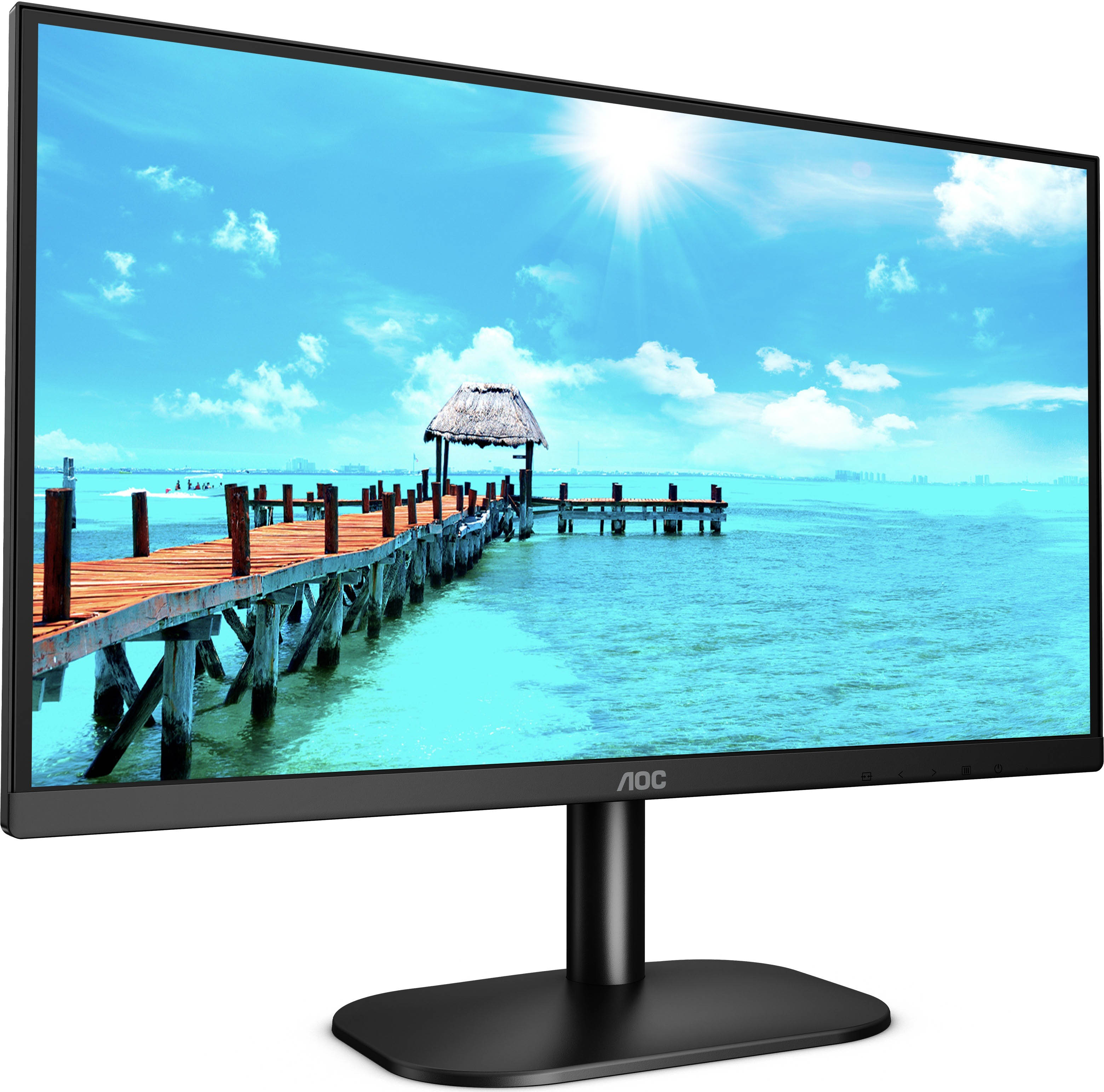 Монитор AOC 24B2XDAM, 23.8″, 1920x1080, 75 Гц, Черный детальное изображение - 3