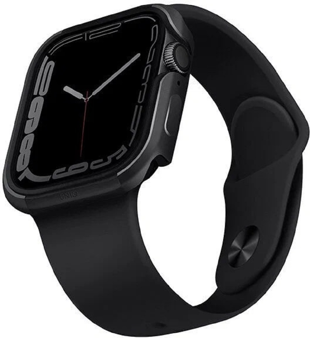 Чехол Uniq Valencia aluminium для Apple Watch 41/40 мм, Graphite (41MM-VALGRP) детальное изображение - 2