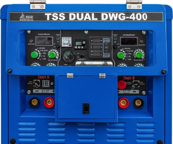 Сварочный генератор ТСС DUAL DWG-400 044768, 20 кВт, Синий детальное изображение - 8