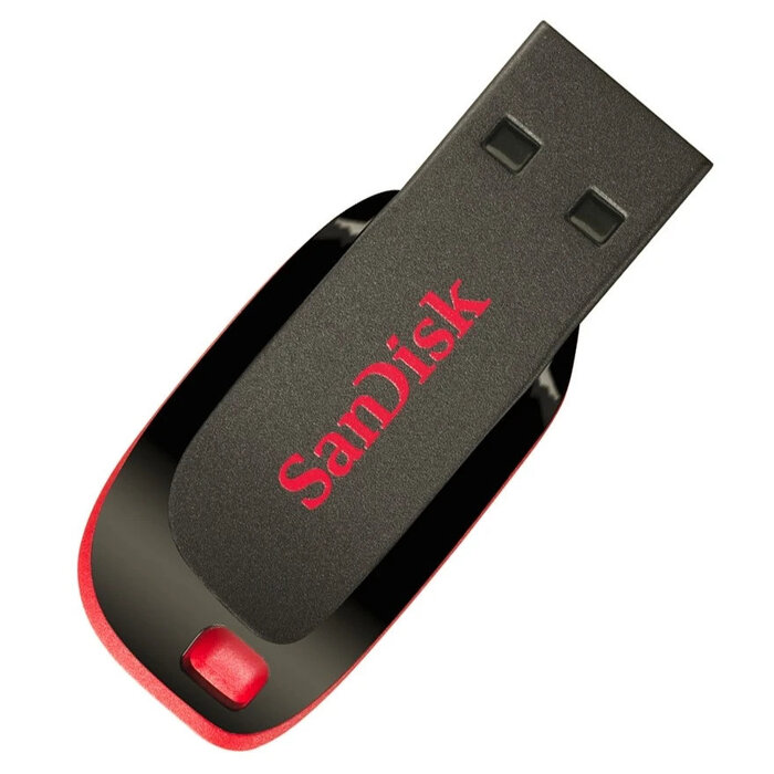 USB Flash накопитель SanDisk Cruzer Blade (SDCZ50-032G-B35) 32 ГБ, черный №1