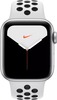 Смарт-часы Apple Watch Series 5 Nike 40 мм, GPS, Серебристый, White Sport Band вариант - 2