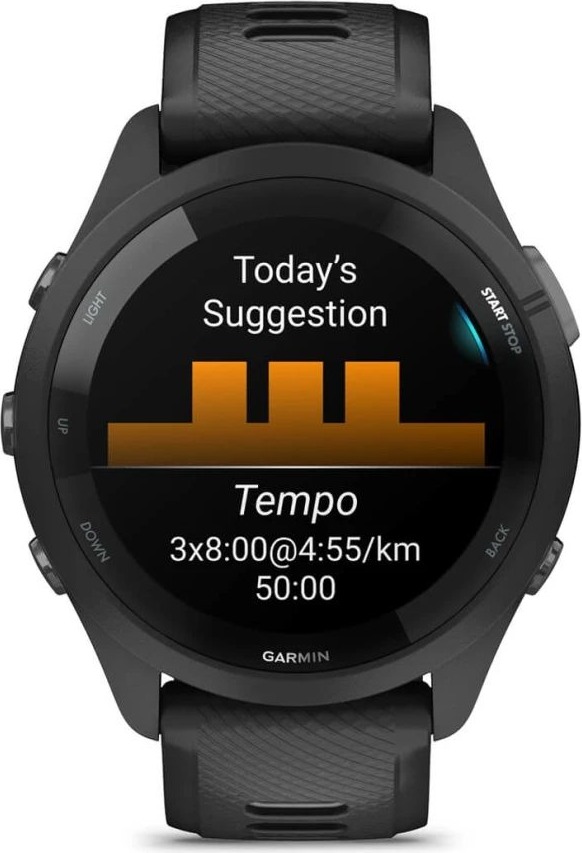 Смарт-часы Garmin Forerunner 265, Черный детальное изображение - 4