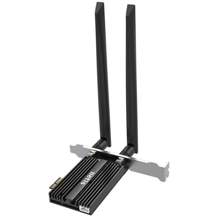 Wi-Fi адаптер Netis F1, Wi-Fi 5 + Bluetooth 5.0, Черный №4