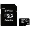 Карта памяти Silicon Power Elite MicroSD + SD адаптер (SP016GBSTHBU1V10SP), 16 Гб вариант - 1