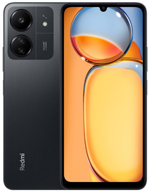 Смартфон Xiaomi Redmi 13C 128 ГБ, Черный, Dual nano SIM детальное изображение - 1