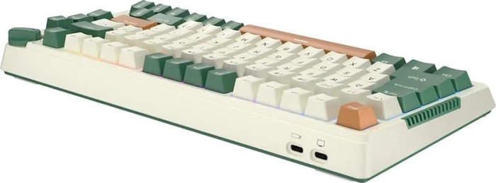 Клавиатура Royal Kludge RKH81 Timing Machine, Sky Cyan Switch, Зеленый №8