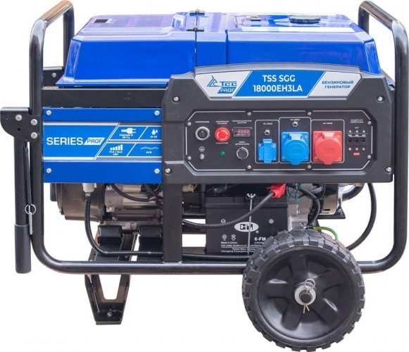 Генератор бензиновый ТСС SGG 18000EH3LA 190069, 17 кВт, Синий детальное изображение - 2