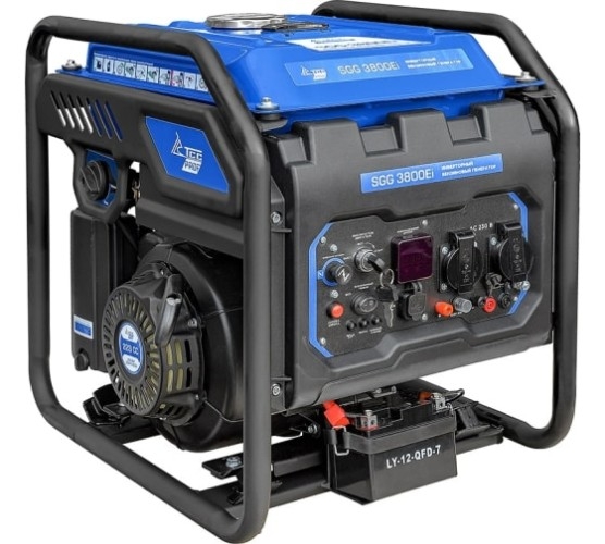 Генератор бензиновый ТСС SGG 3800Ei 060046, 3.6 кВт, Синий детальное изображение - 3