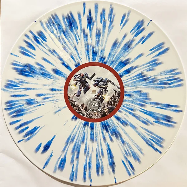 Виниловая пластинка OST – Nima Fakhrara & Steve Molitz – Warhammer 40,000: Space Marine 2 – Blue, White 2LP детальное изображение - 4