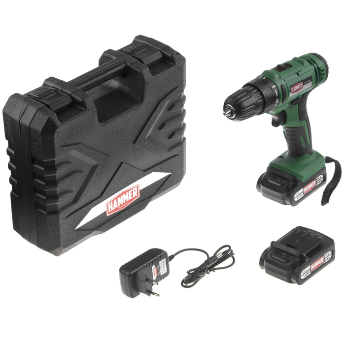 Аккумуляторная дрель-шуруповерт HAMMER Flex ACD12BS 680327, 12 В, 32 Нм, 2 А·ч  №2