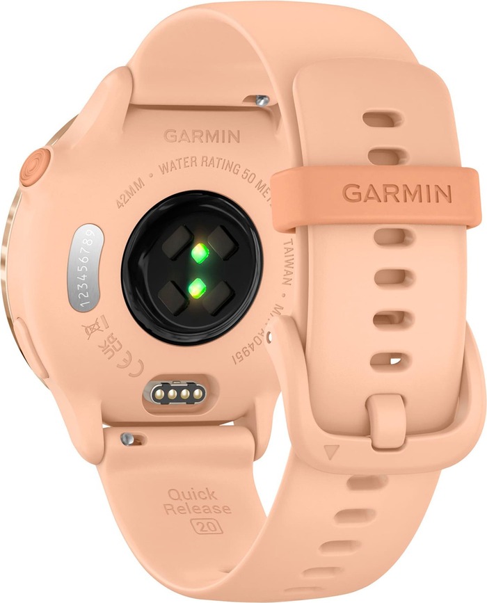 Умные часы Garmin Vivoactive 6 42 мм, Розовый №4