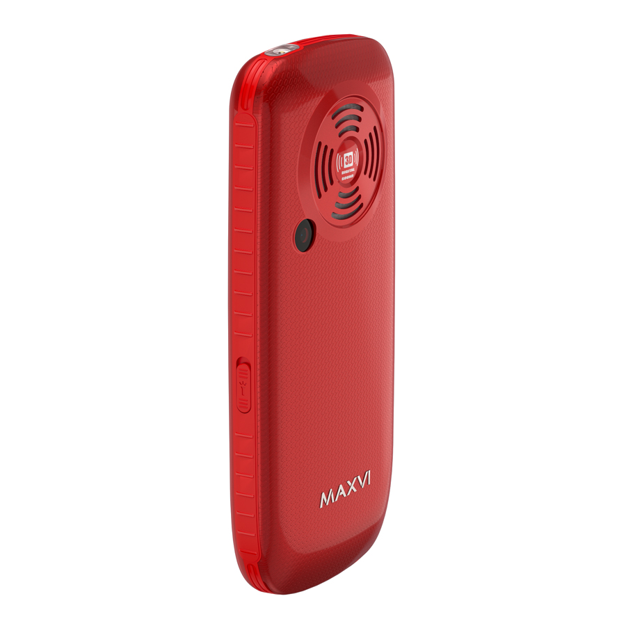 Мобильный телефон MAXVI B9, 32 Мб, Красный, Dual mini-SIM детальное изображение - 9