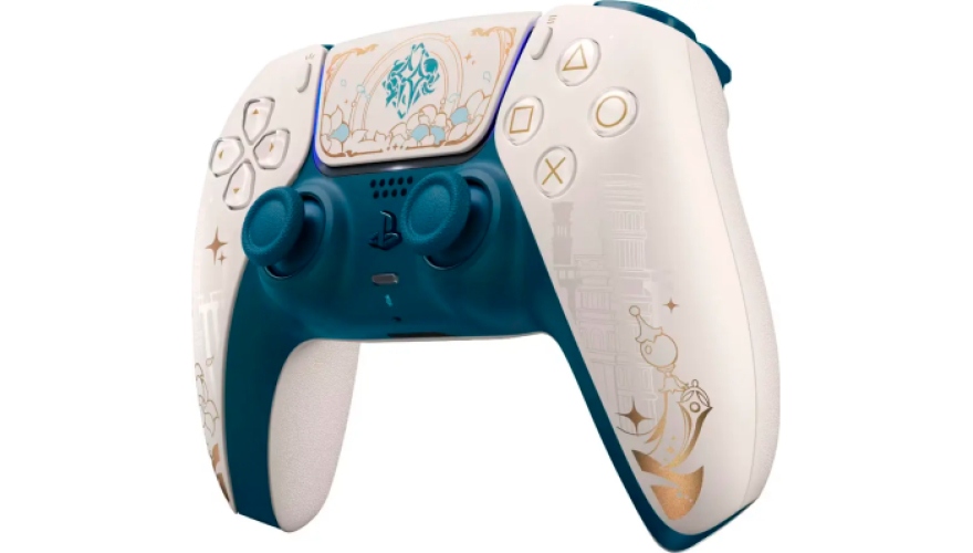 Геймпад Sony DualSense Genshin Impact Limited Edition (Синий) детальное изображение - 2