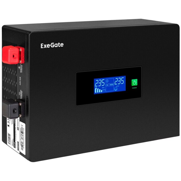 ИБП ExeGate IdealSine SR-600.LCD.2SH + DT 1233 (33Ач) №9