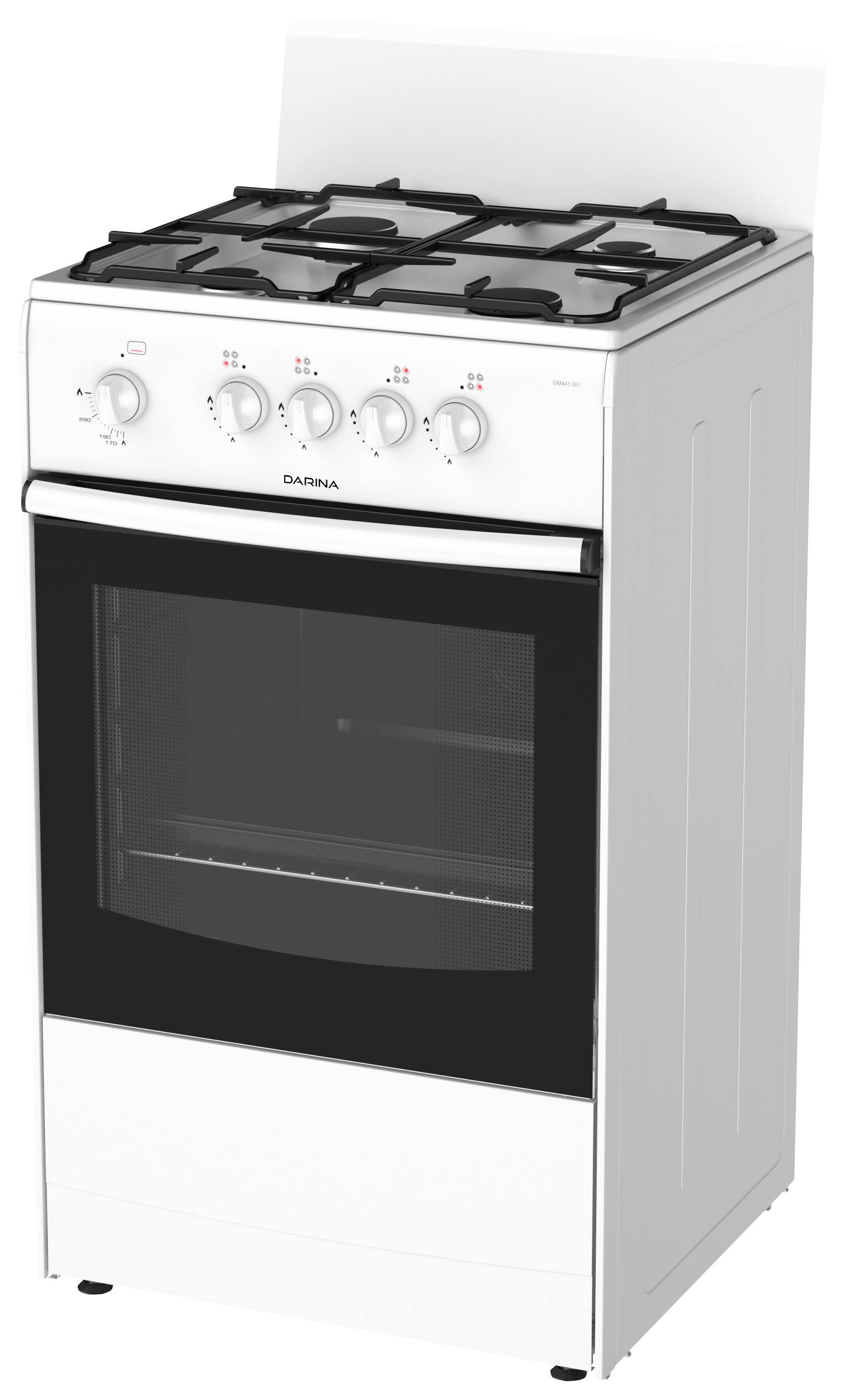 Плита Darina 1A GM 441-001 W, Белый детальное изображение - 1