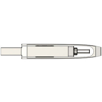USB Flash накопитель Netac U782C 128 ГБ, белый детальное изображение - 5