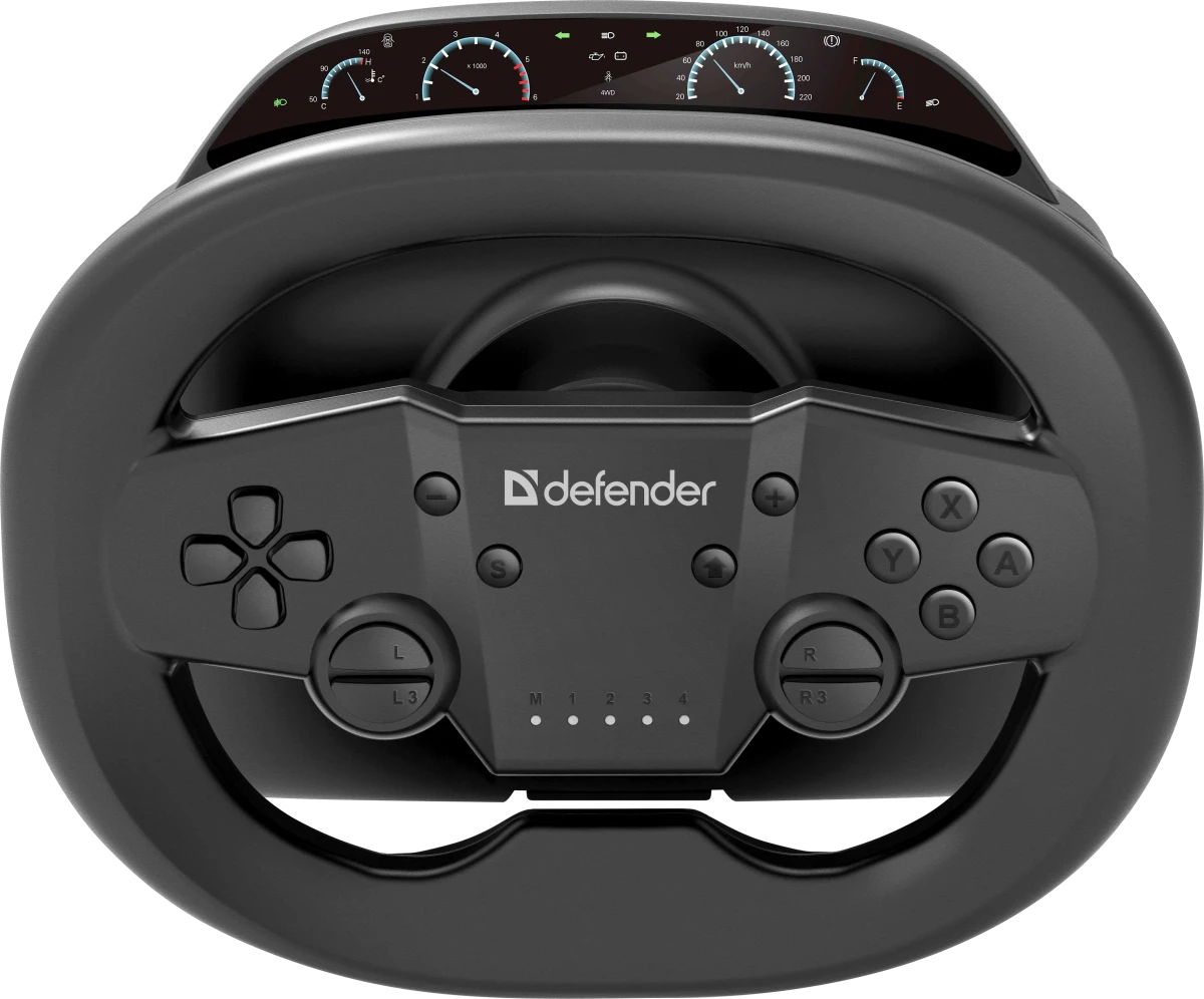 Руль Defender Meteor, Черный детальное изображение - 1