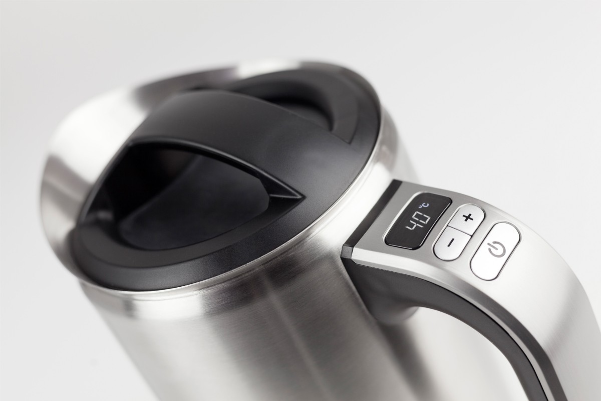 Электрический чайник Caso WK Cool-Touch 1 л, Серебристый детальное изображение - 3