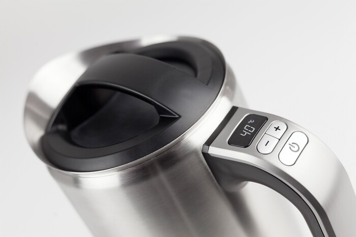 Электрический чайник Caso WK Cool-Touch 1 л, Серебристый №3